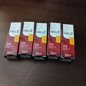 Set Of 5 MELÉ Plump It Up Nourishing Cream - Red and White